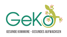 Logo GeKo - Gesunde Kommunen Gesundes Aufwachsen